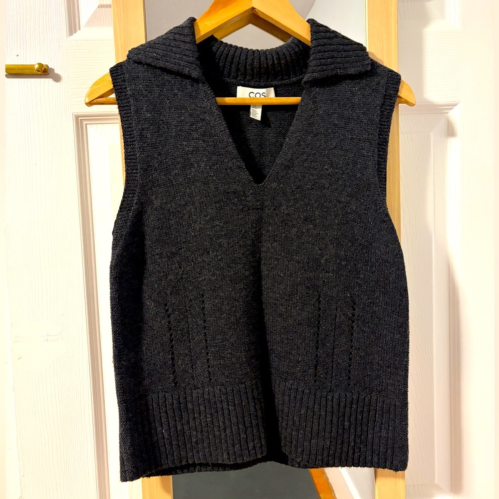 COS Wool Sweater Vest